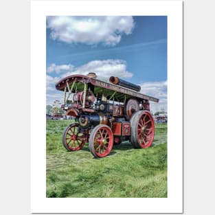 Showmans Steam Engine "Lord Nelson" Posters and Art